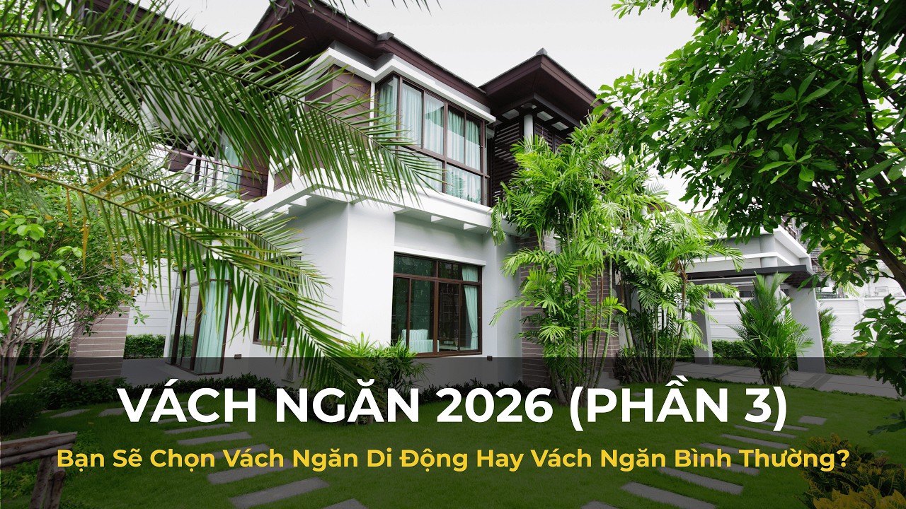 Vách Ngăn 2026 (Phần 3): Bạn Sẽ Chọn Vách Ngăn Di Động Hay Vách Ngăn Bình Thường? | An Gia Life