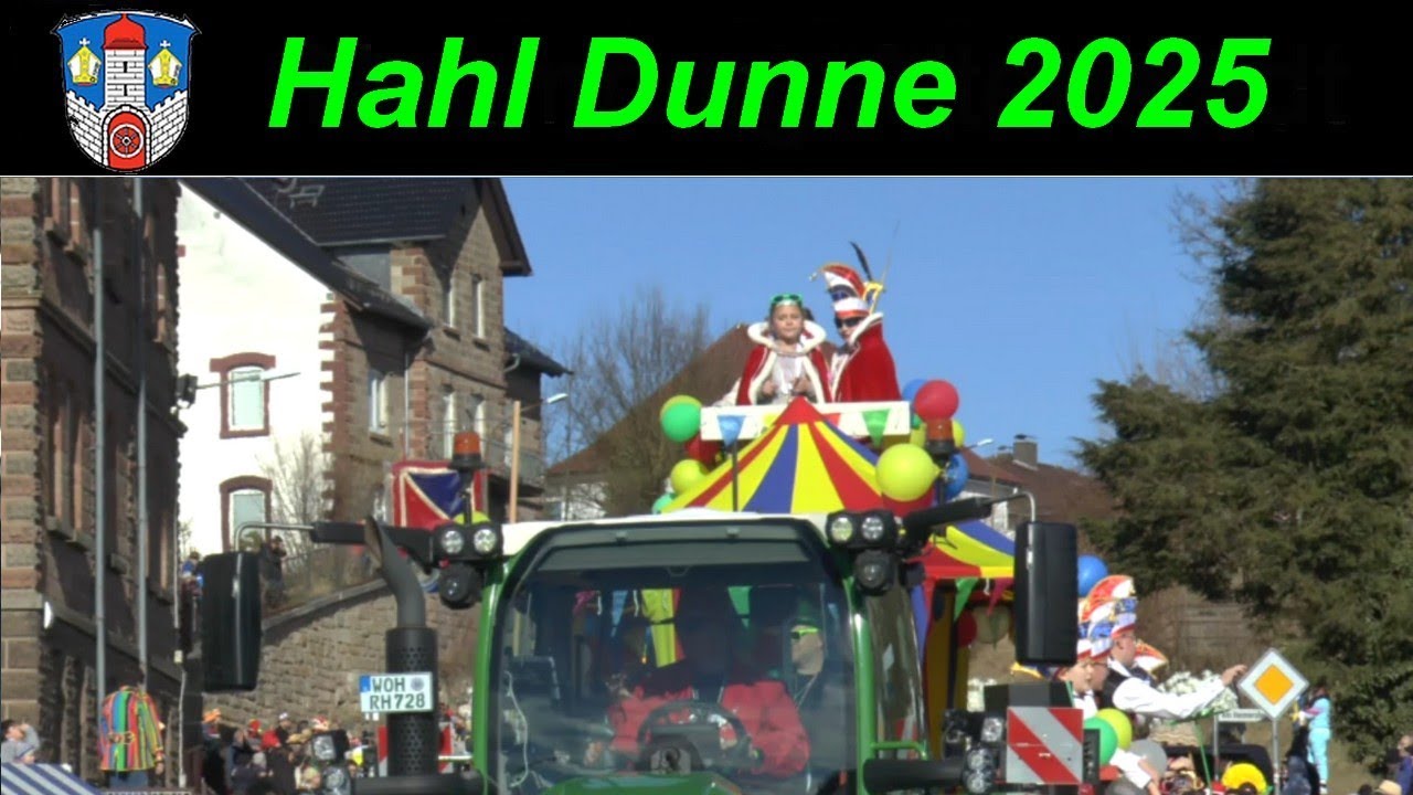 Hahl Dunne 2025 .Der Naumburger Rosenmontagszug.