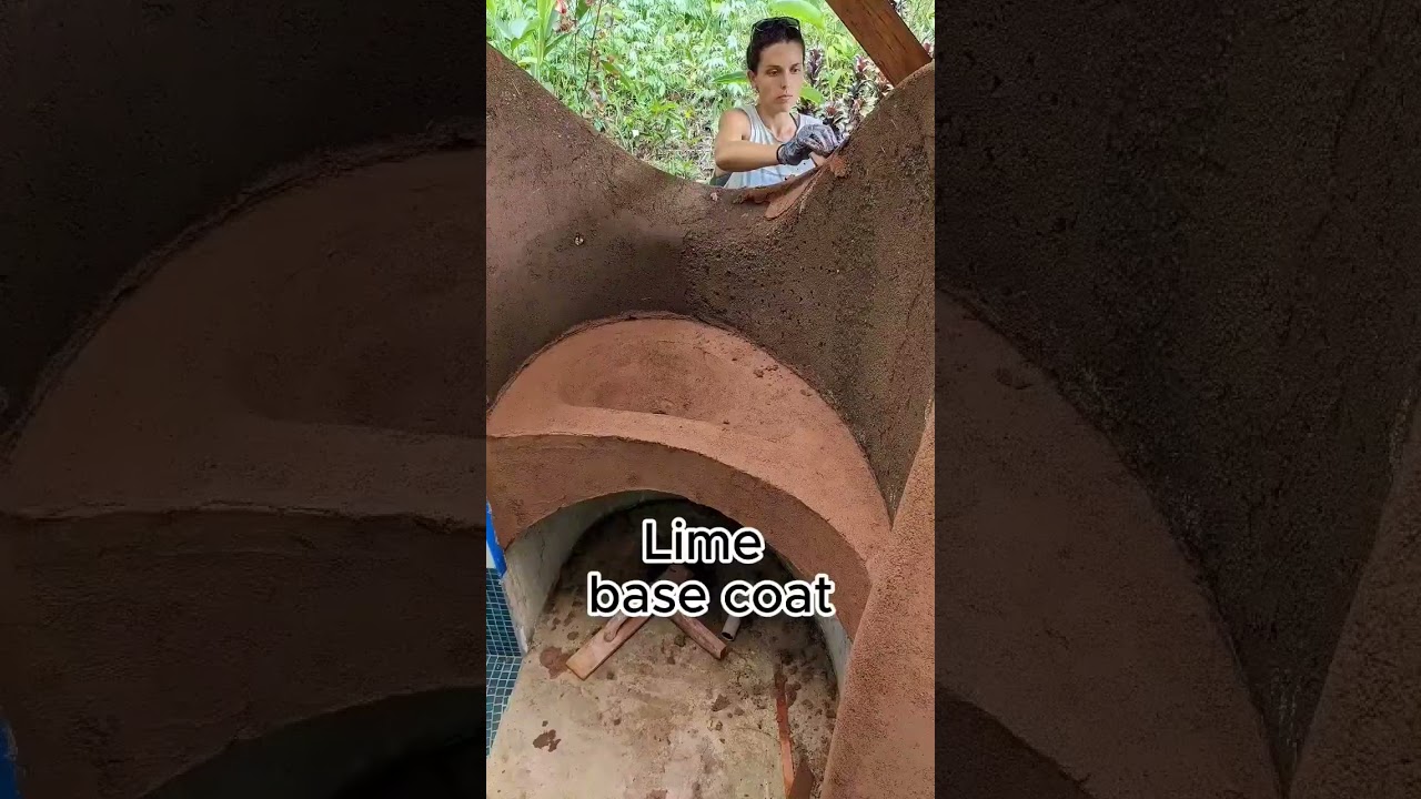 How we made this sink from earth!! #tadelakt