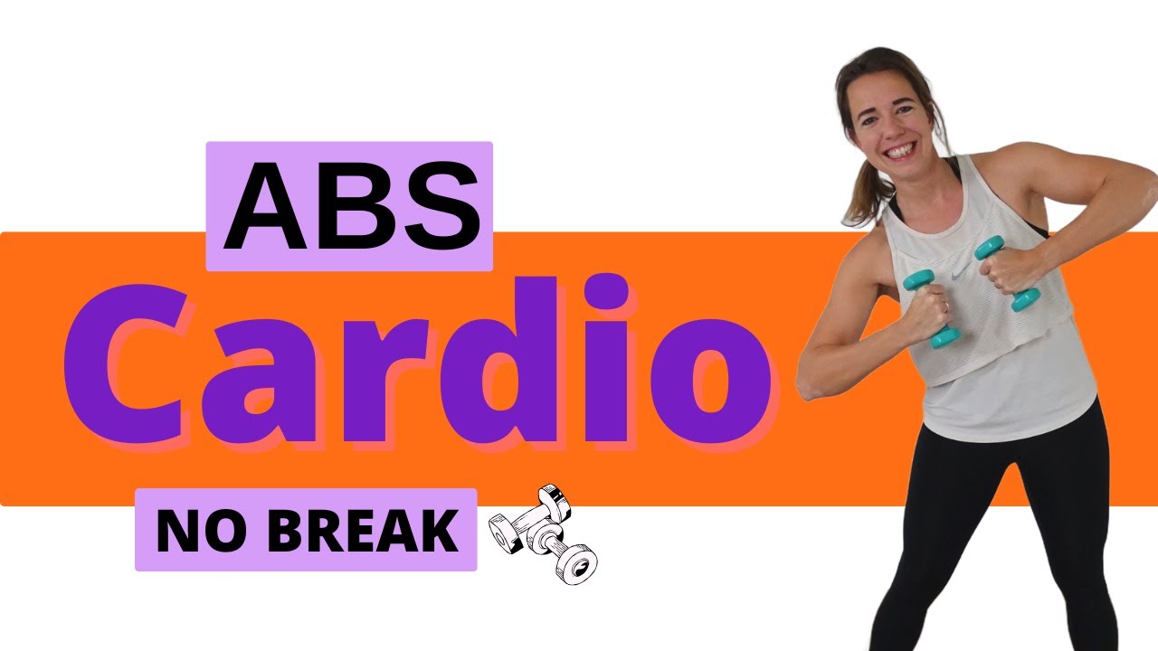 20 Minute Cardio Abs Workout - Lose Belly Fat and Improve Health