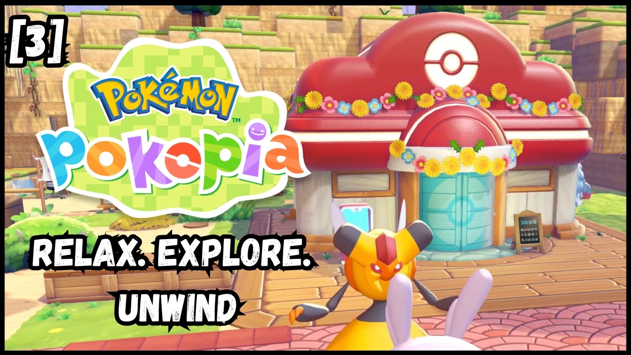 Restoring the Town & The First Gate - Pokemon Pokopia Part 3 | Relaxing Gameplay for Study & Sleep