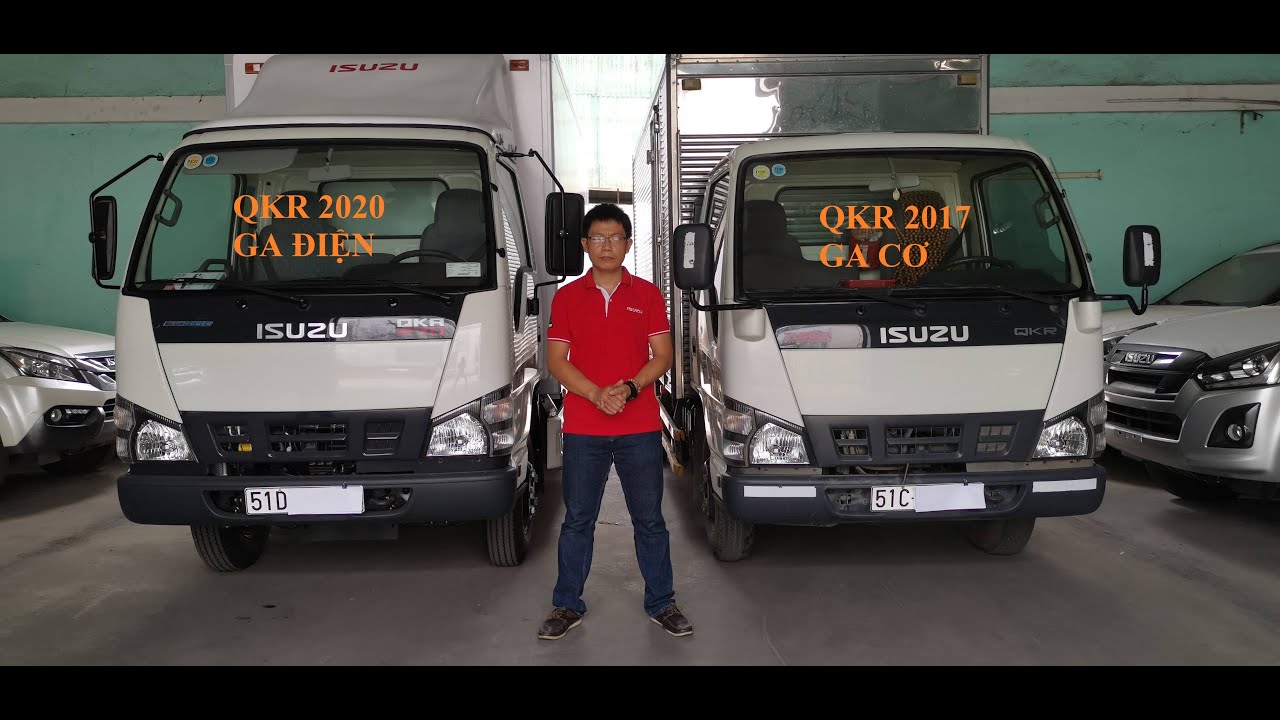 Phân Biệt Isuzu Ga Cơ Và Ga Điện, Isuzu QKR77H  2020 Và Isuzu QKR 2017 , Isuzu GreenKA