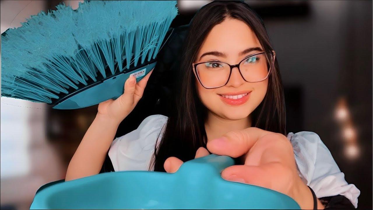 ￼ASMR:EMPREGADA FAZENDO FAXINA NO SEU QUARTO! 🧹🪣