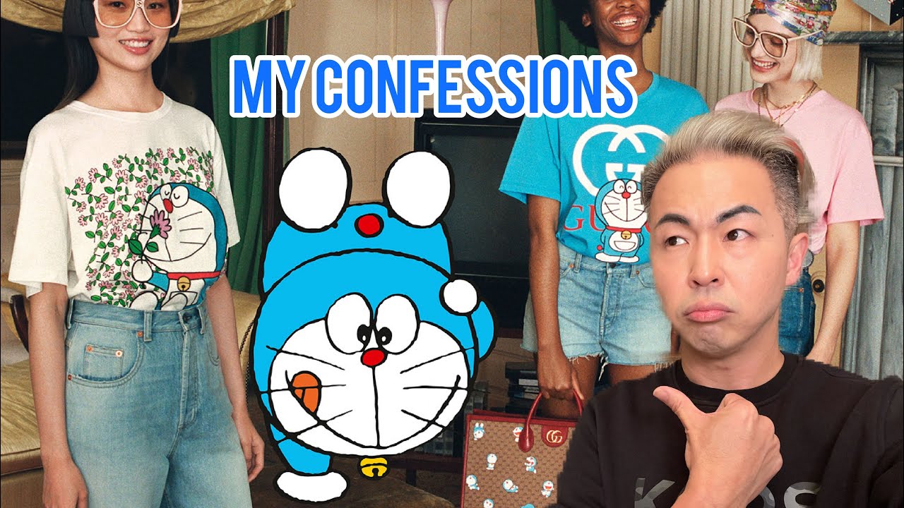 My confessions of gucci x Doraemon unboxing