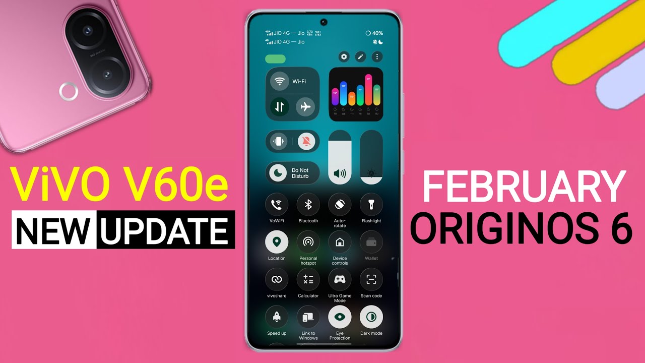Vivo V60e OriginOS 6 February Update Review | New Features | V60e New Update Android 16