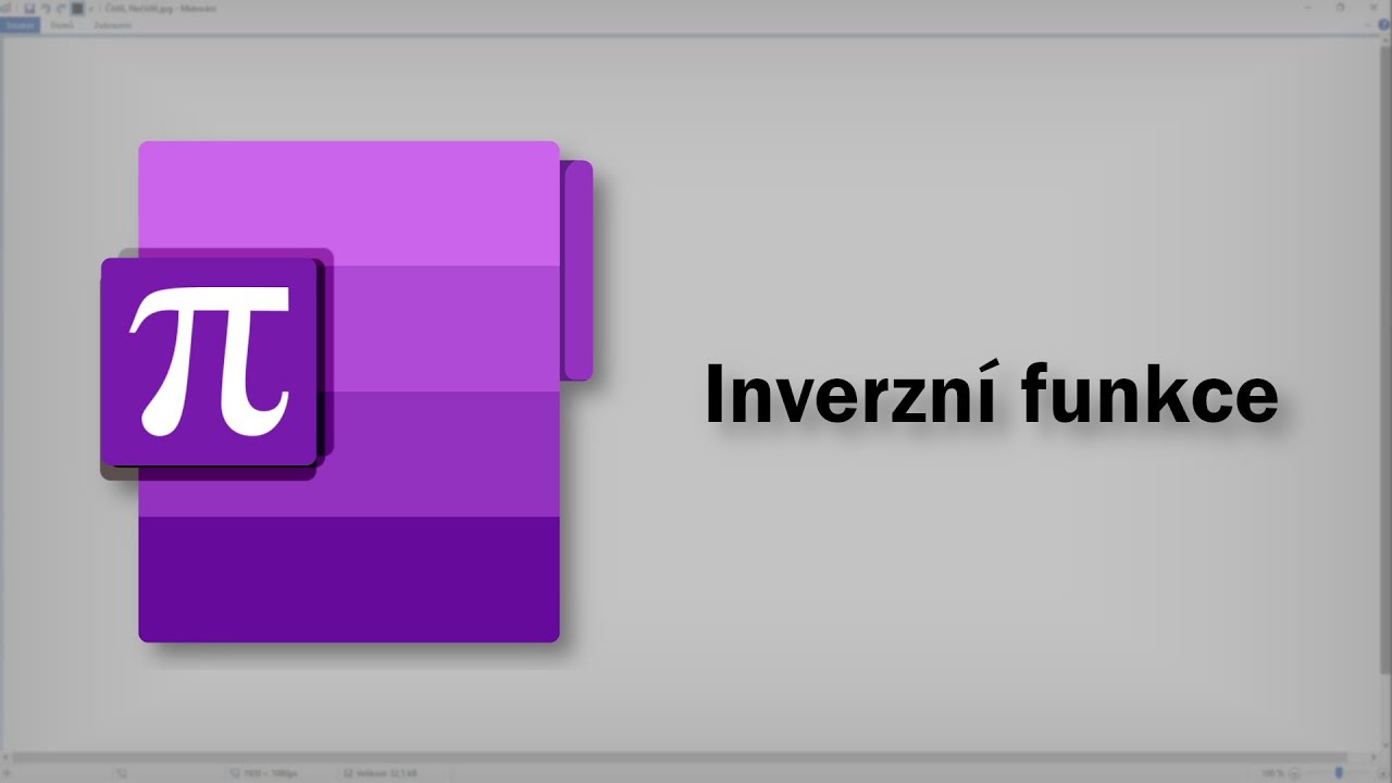 Matematika - Inverzní funkce