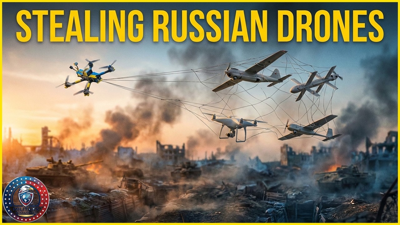 Unbelievable! Ukraine Hijacks Russian Drones With One Smart Strategy | Military Intelligence