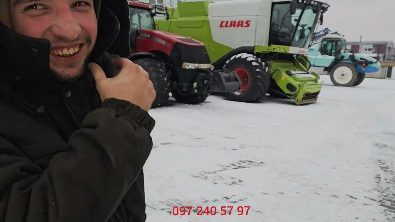 Рідкісний стан комбайна Claas Lexion 600