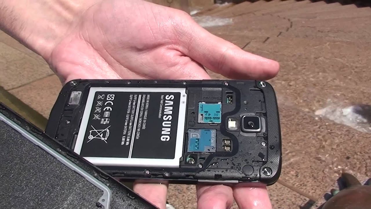 Samsung Galaxy S4 Active Outdoor Test - Deutsch / German ►► notebooksbilliger.de
