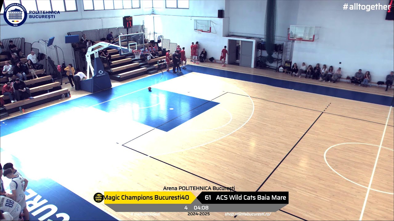 LIVE CN U17 TFB🏀CS Magic Champions Bucuresti - ACS Wild Cats Baia Mare