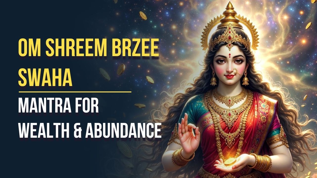Om Shreem Brzee Swaha Chant | Mantra for Wealth & Abundance