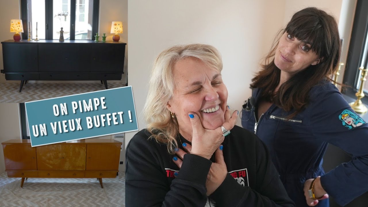 Valérie Damidot et Sandrine Sarroche - Le vieux buffet !