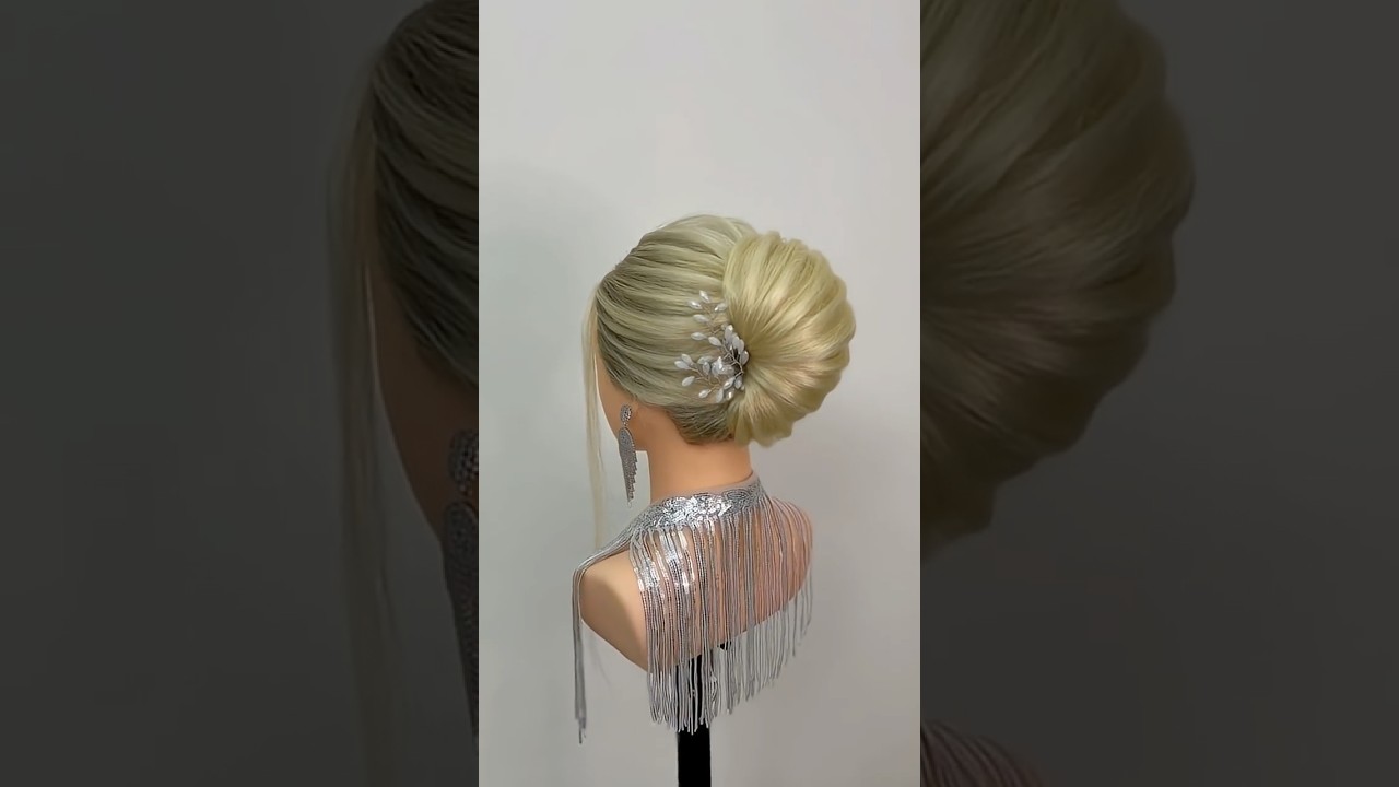 Kolay topuz yapımı #shortvideo #short #hairstyle #sa&ccedil;modelleri #fyp