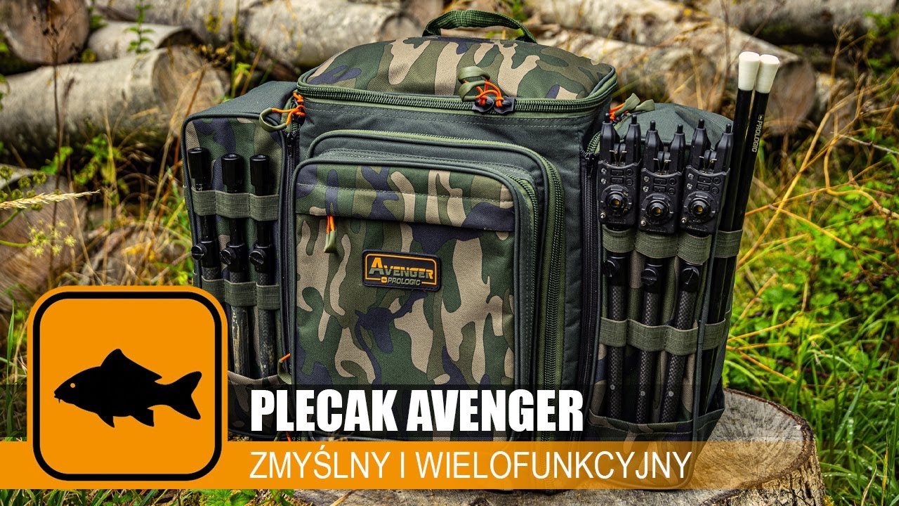Plecak #AVENGER dla miłośników karpiowego stalkingu // Prologic