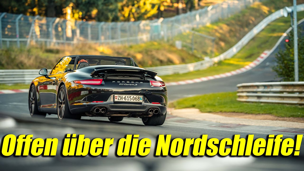 Offen über die Nordschleife! | Letzte Runde 2025 im Porsche 911 Carrera S Cabrio