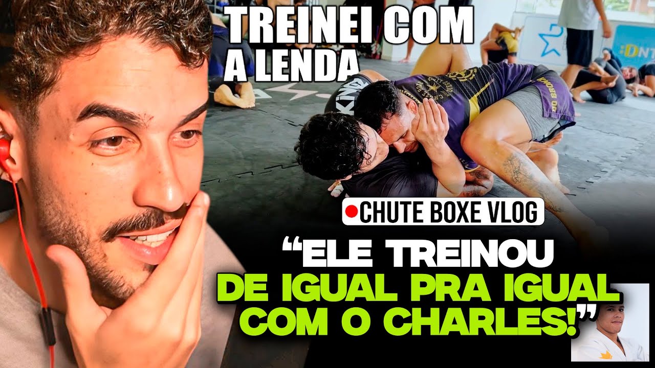 O DIA QUE O MICA GALVÃO TREINOU COM O CHARLES DO BRONX! | REACT MICAEL GALVÃO