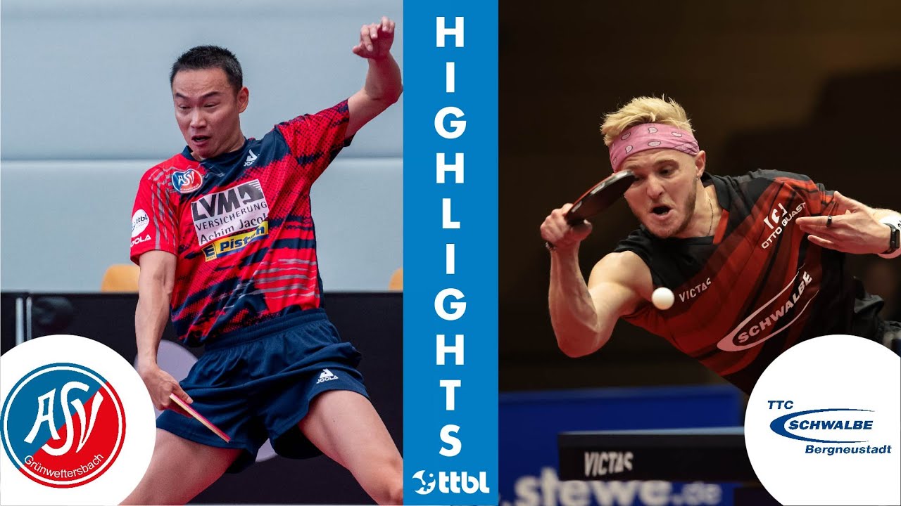 Grünwettersbach vs. Bergneustadt (TTBL Highlights) | Saison 2022/23