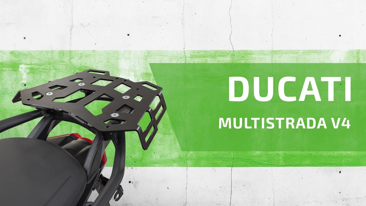 ZIEGER &reg; Gep&auml;ckbr&uuml;cke , kompatibel mit Ducati Multistrada V4  | Montageanleitung / Tutorial
