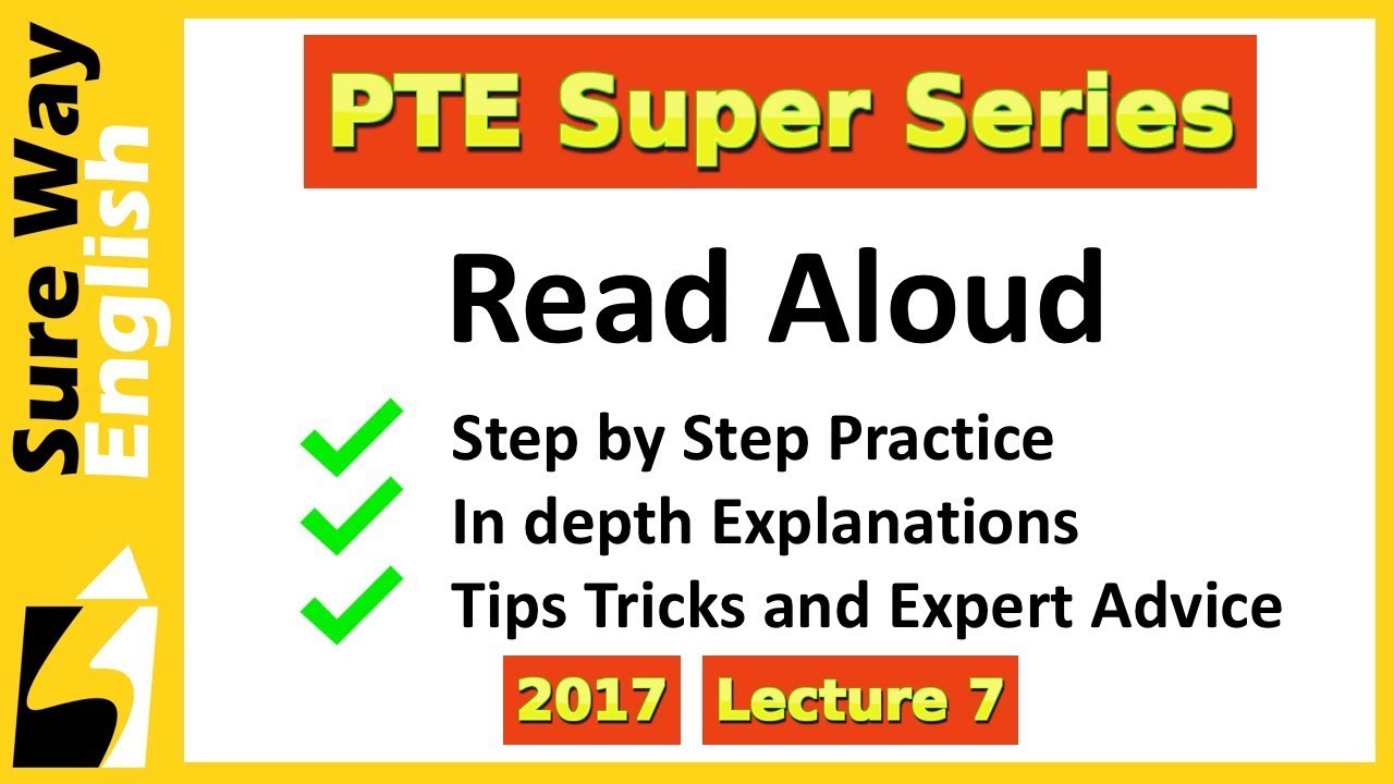 PTE Read Aloud Practice Questions and Expert Tips 2017