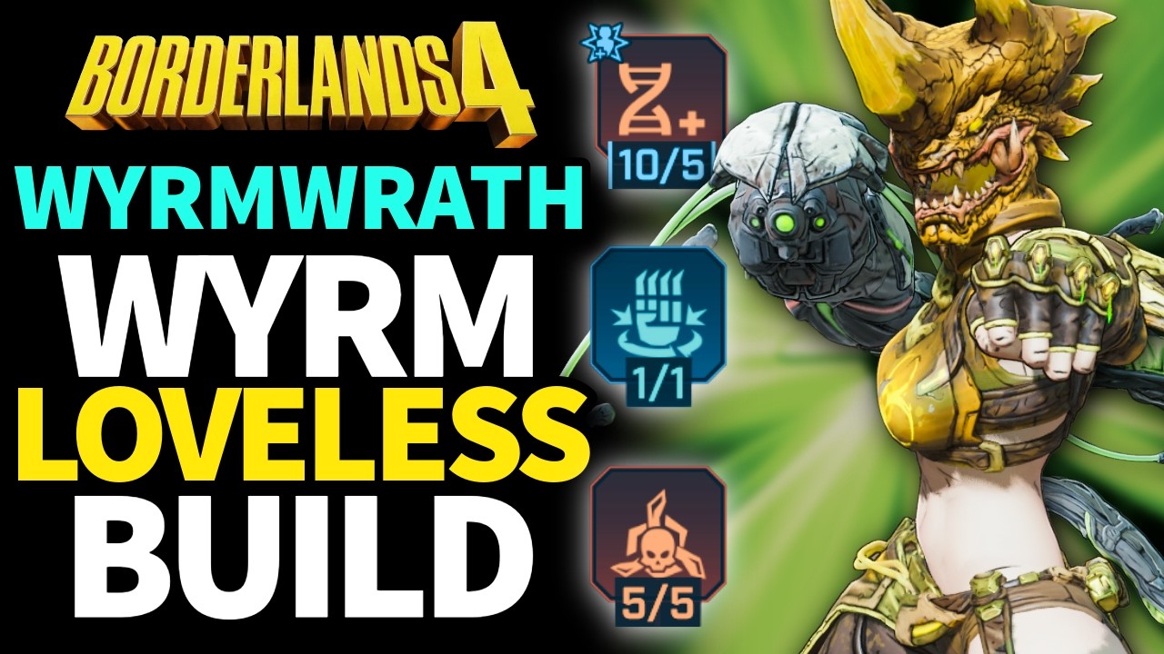 САМЫЙ БЫСТРЫЙ билд Loveless &mdash; True UVH7 &mdash; Wyrmwrath &mdash; Гайд на билд Wyrm Loveless в Borderlands 4