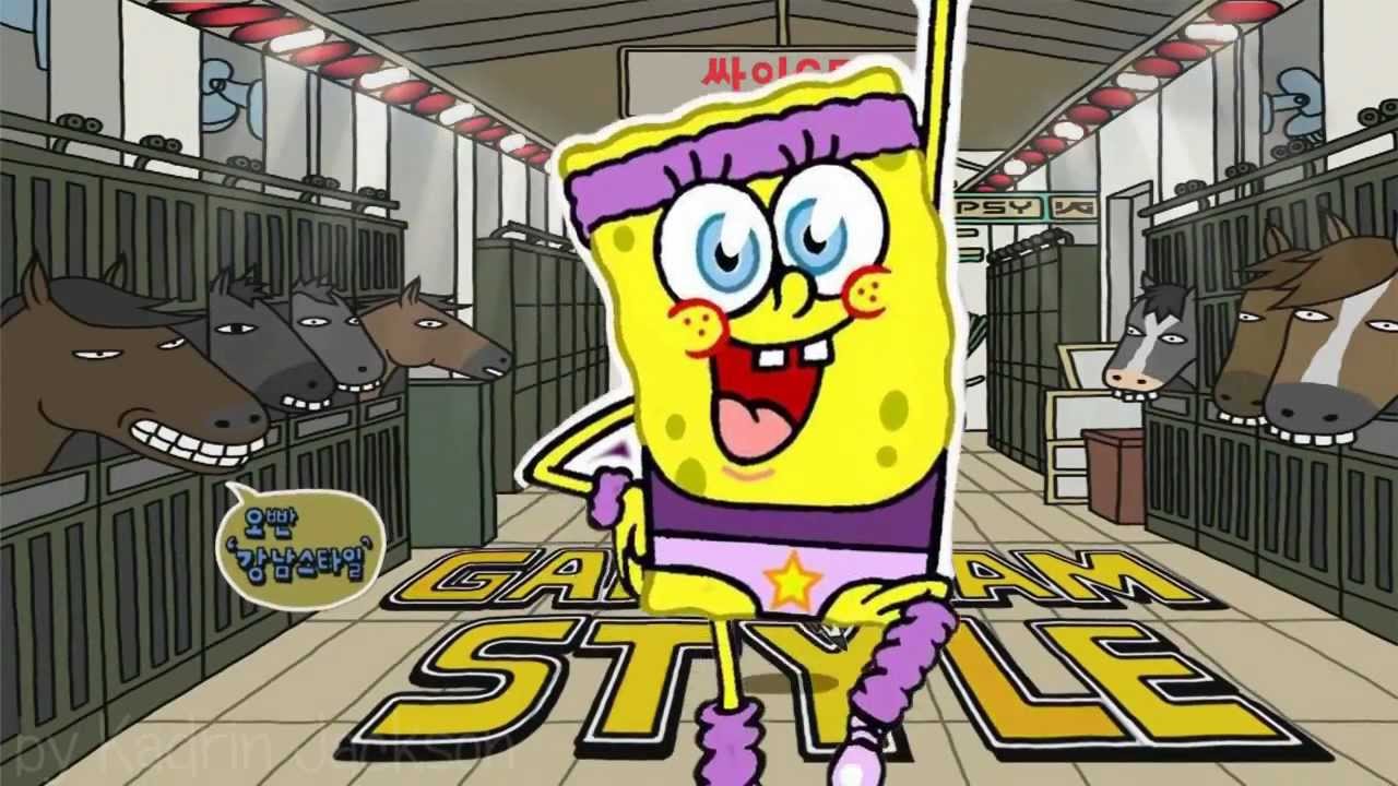 PSY - Gangnam style Sponge bob parody