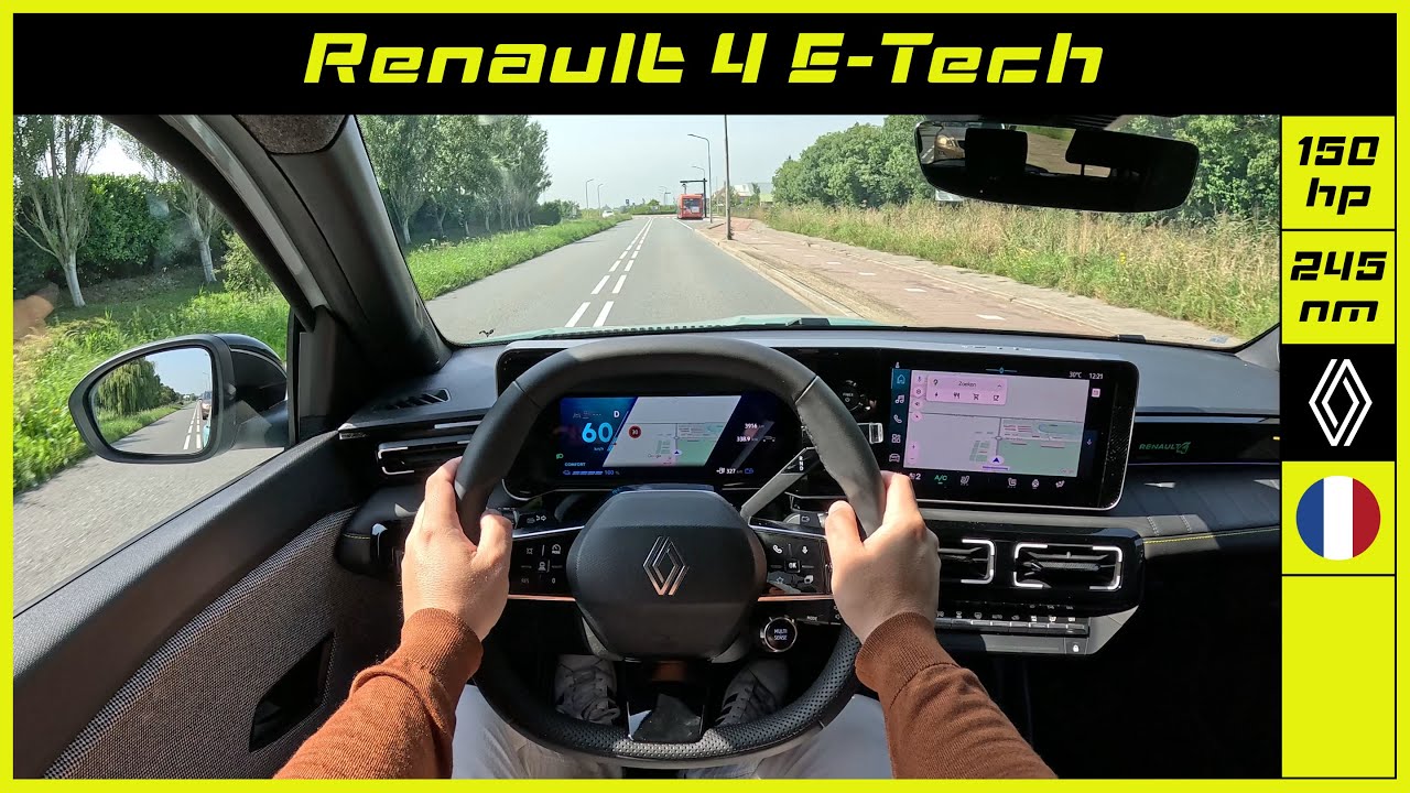 Renault | 4 E-Tech | 2025 | Onboard POV test drive