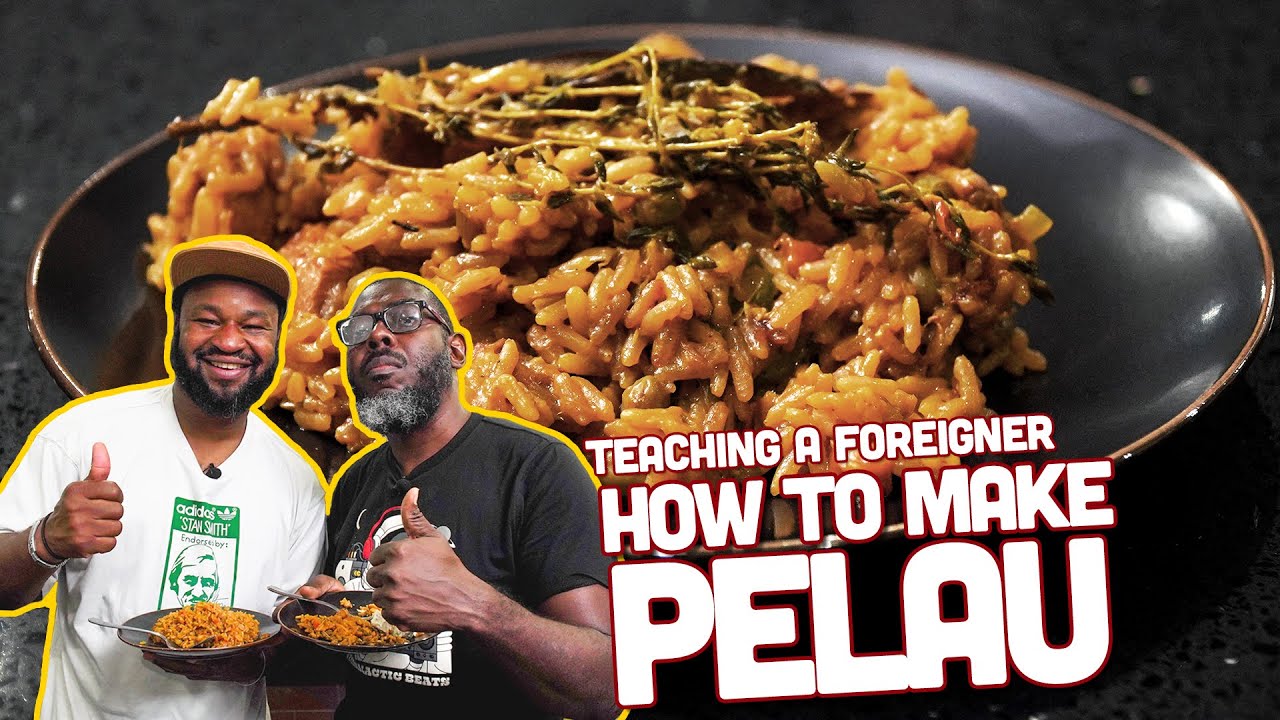 Trying Trinidadian Food: How To Make Pelau.