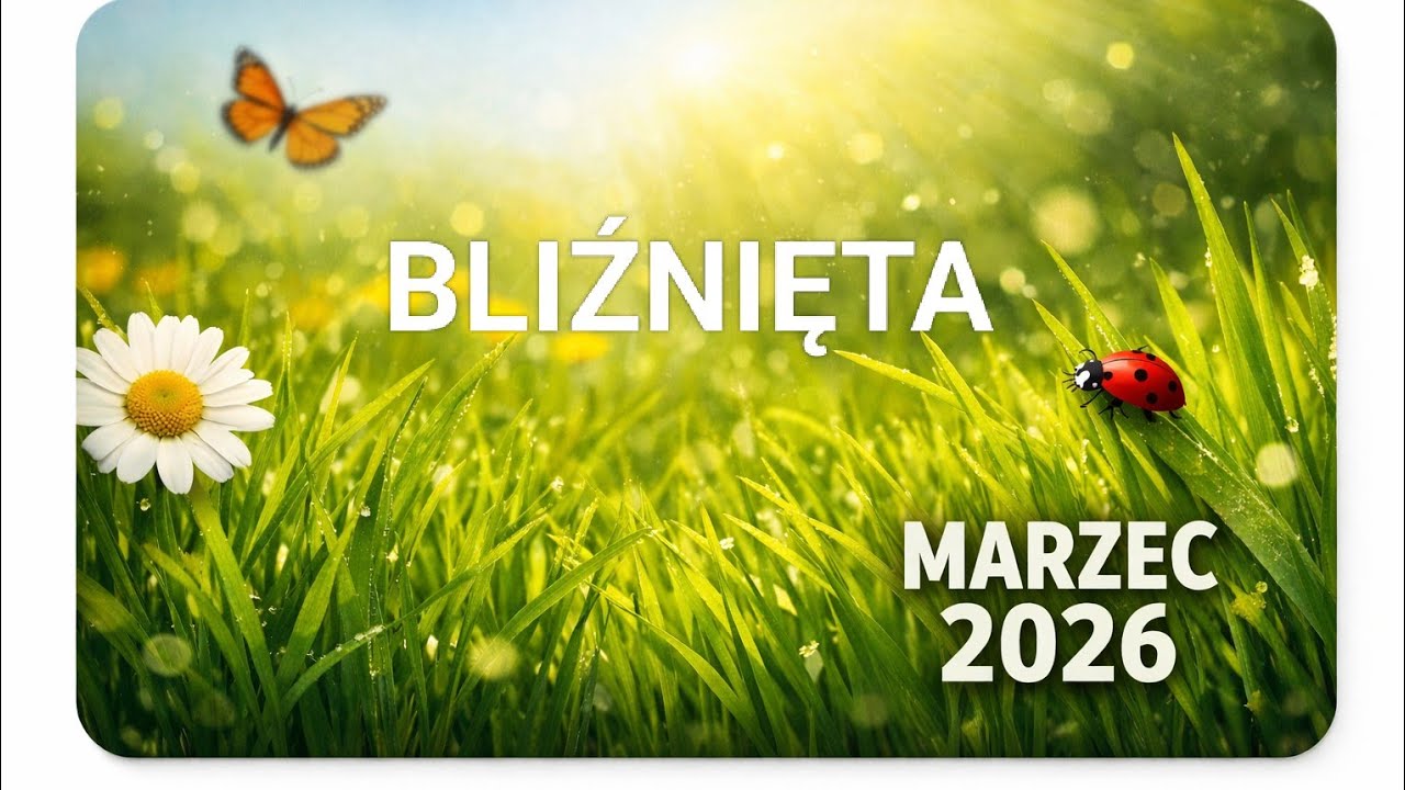 BLIŹNIĘTA ♊ Marzec 2026 🌞 Tarot 