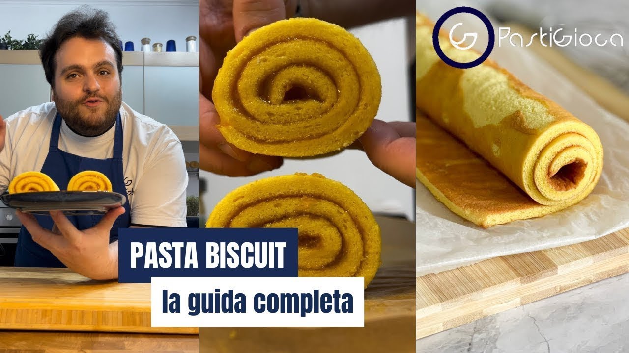 LA PASTA BISCOTTO PERFETTA, O BISCUIT ! per rotoli e trinchetti che non si spezzano