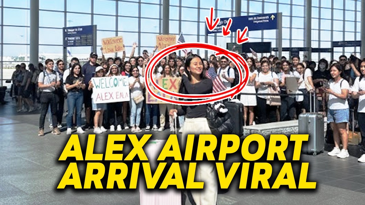 BUONG MUNDO GINULAT! ALEXANDRA EALA ARRIVAL VIRAL! MAY PA VLOG PA WITH SEABLING JANICE TJEN