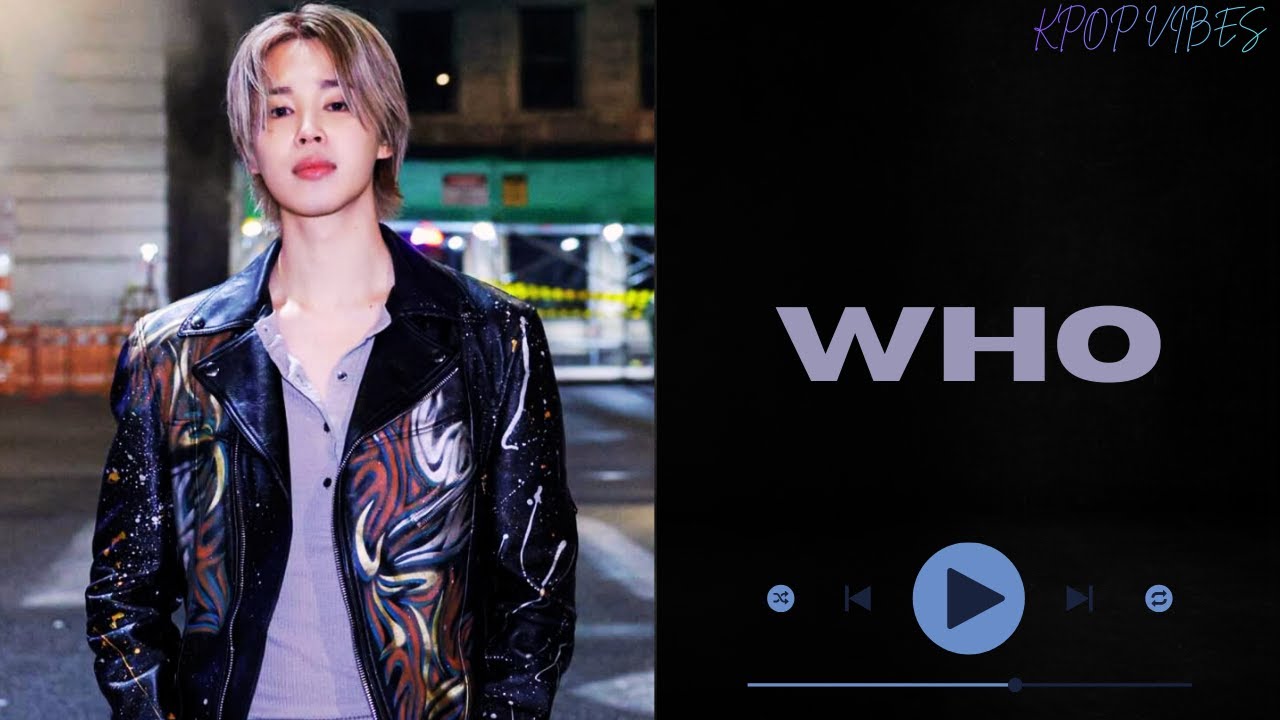 JIMIN - WHO (Color Coded Lyrics)|| KPOP VIBES #kpop #bts #jimin #btsarmy
