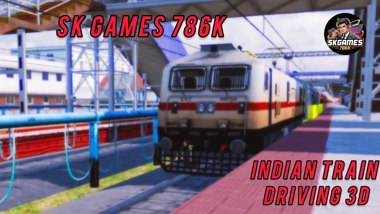 INDIAN TRAIN DRIVING 3D ( ANDROID GAMEPLAY ) NEW GAME ‎⁨@RailwayGamestar⁩  