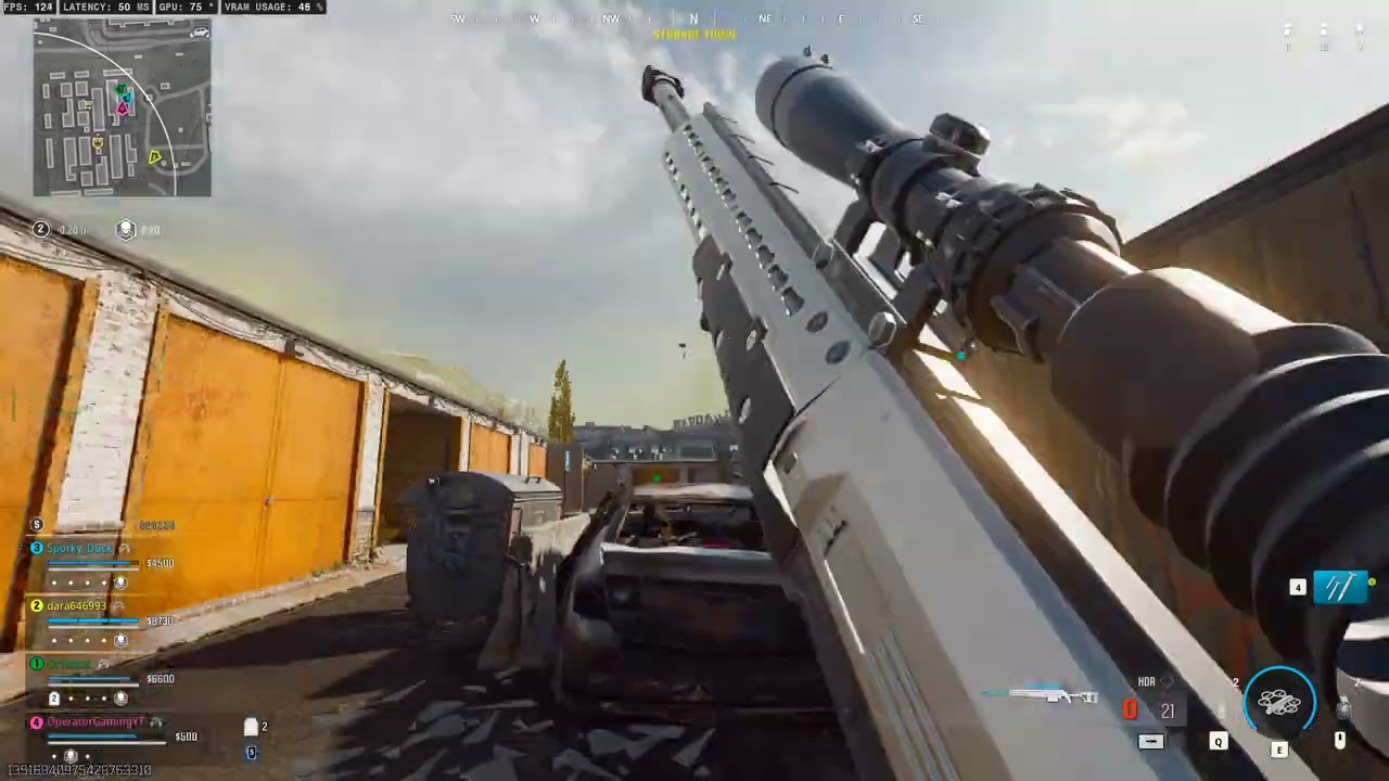 HDR Sniper Rifle - Call of Duty Warzone Gameplay (No Commentary)