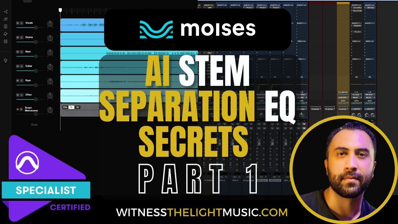 Enhance Your Drum Loops with MOISES AI Stems in Pro Tools [Part 1]