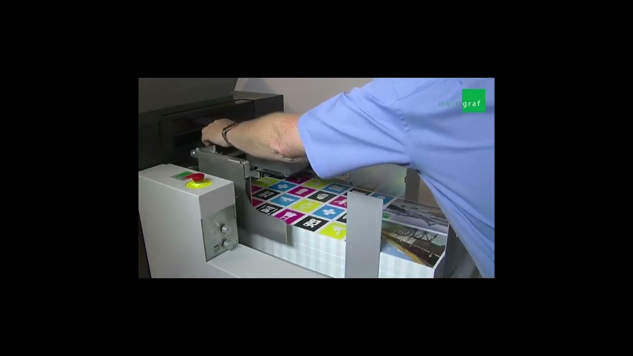 Multigraf Touchline CF375 Creaser Folder - Used