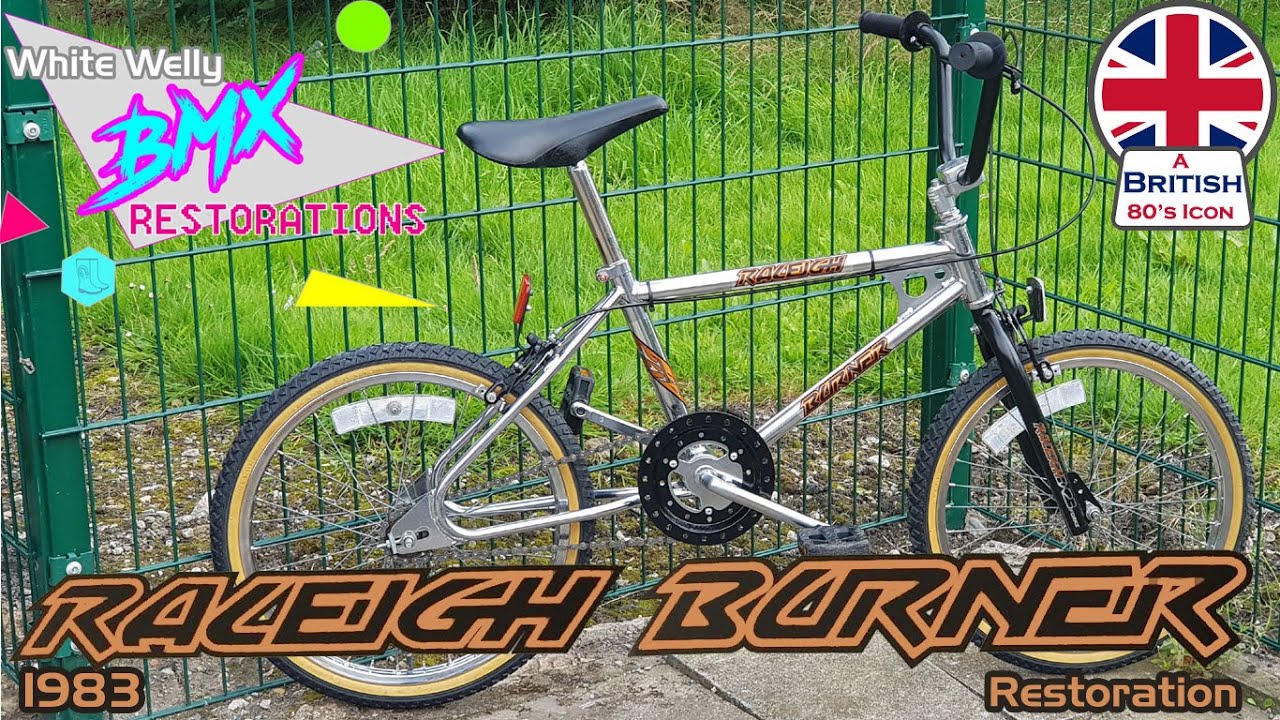 1983 Raleigh Mk1 Chrome Burner Restoration of a British 80's Icon #bmx #restoration #80 #icon