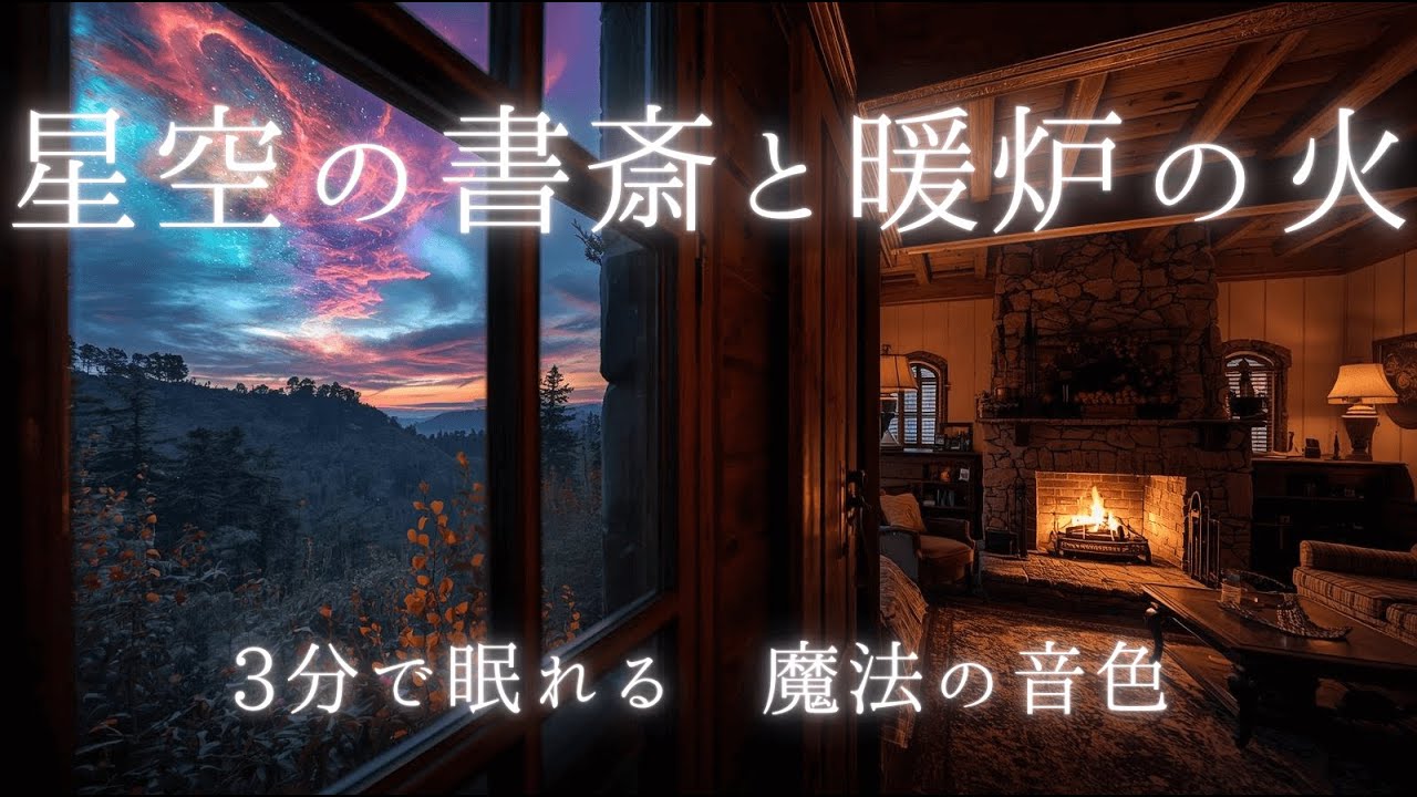 【睡眠・作業用BGM】焚火の音×ファンタジーBGM | 究極のリラックス|