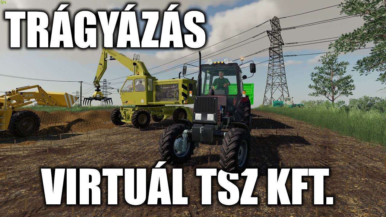 Farming Simulator 19 - Trágyázás - Virtuál TSZ KFT.