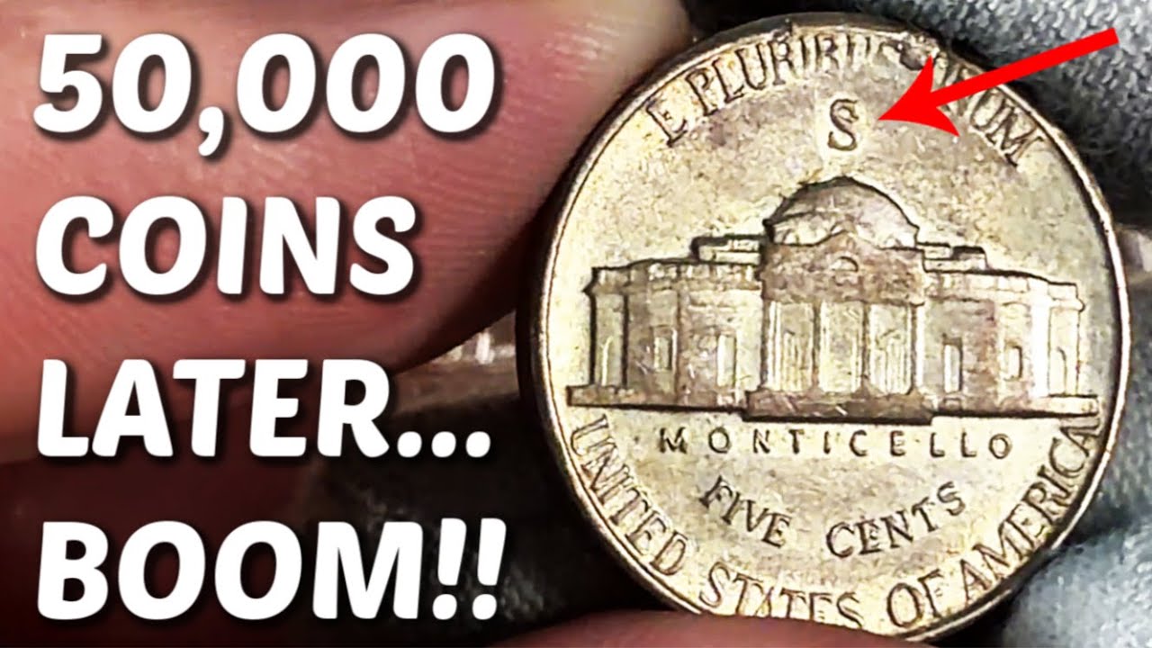 I FOUND THIS RARE SILVER COIN (AND SO MUCH MORE!) IN A $100.00 BOX OF NICKELS!