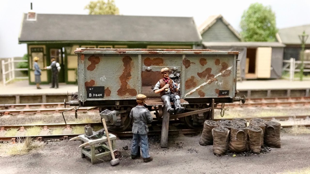 Выставка модельной железной дороги Mendip Model Railway Group Fine Scale Show в Уорминстере, субб...