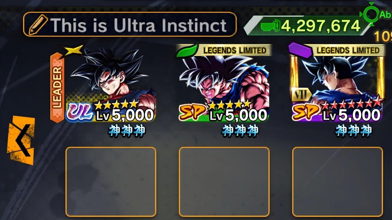 Triple Ultra Instinct Sign Goku!!!