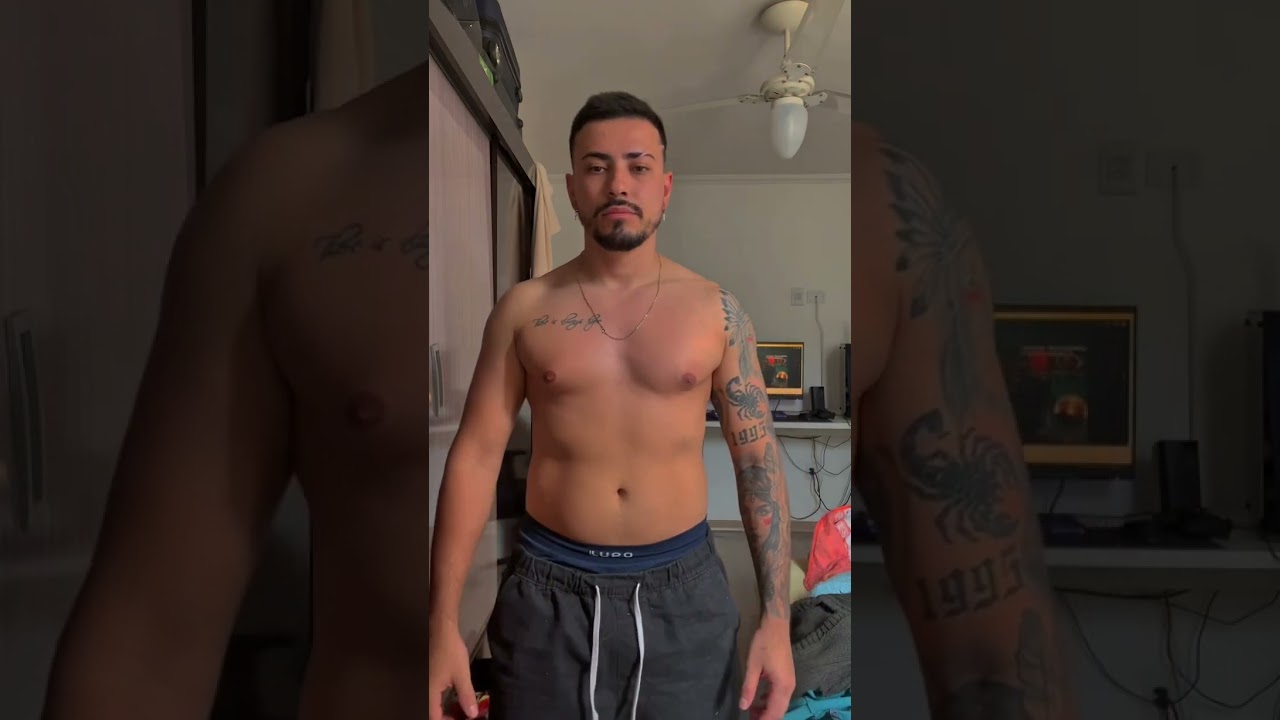 Resultados de 6 meses de academia&hellip; transforma&ccedil;&atilde;o #shorts  #transforma&ccedil;&atilde;o #academia #equipegym