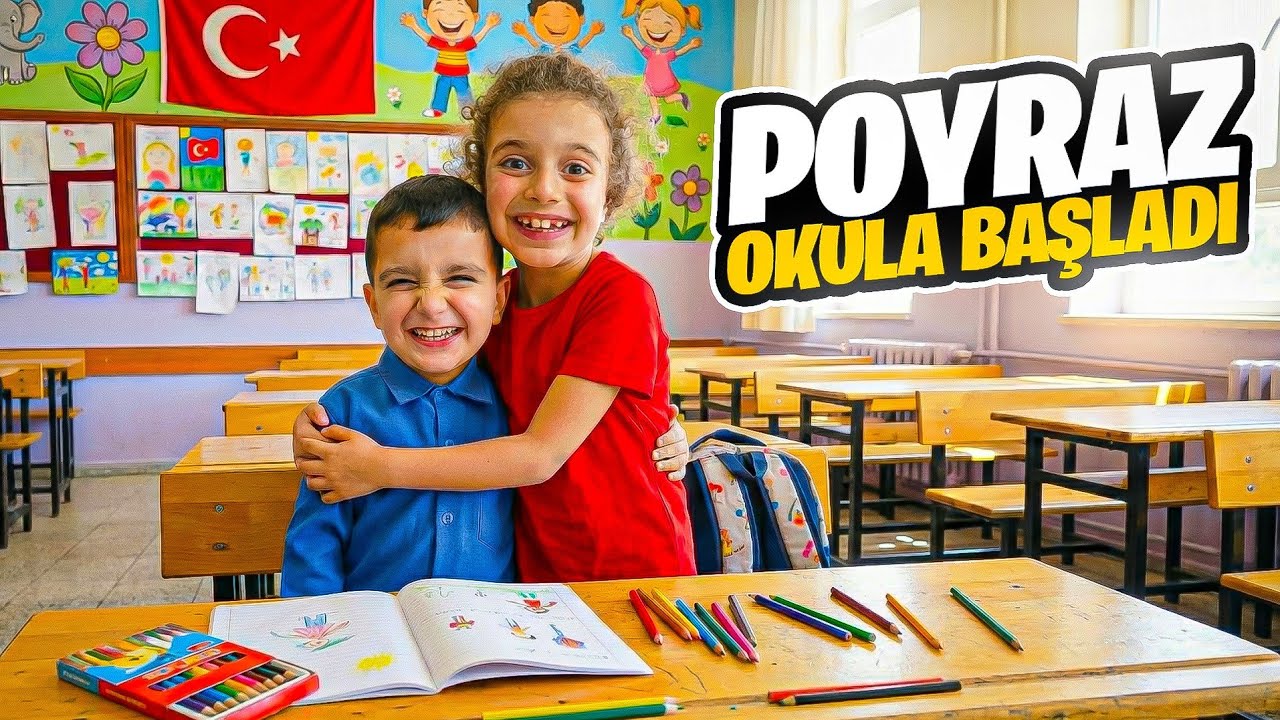 POYRAZI OKULA YAZDIRDIK!!ELİF POYRAZIN OKULUNU GEZİYOR!!