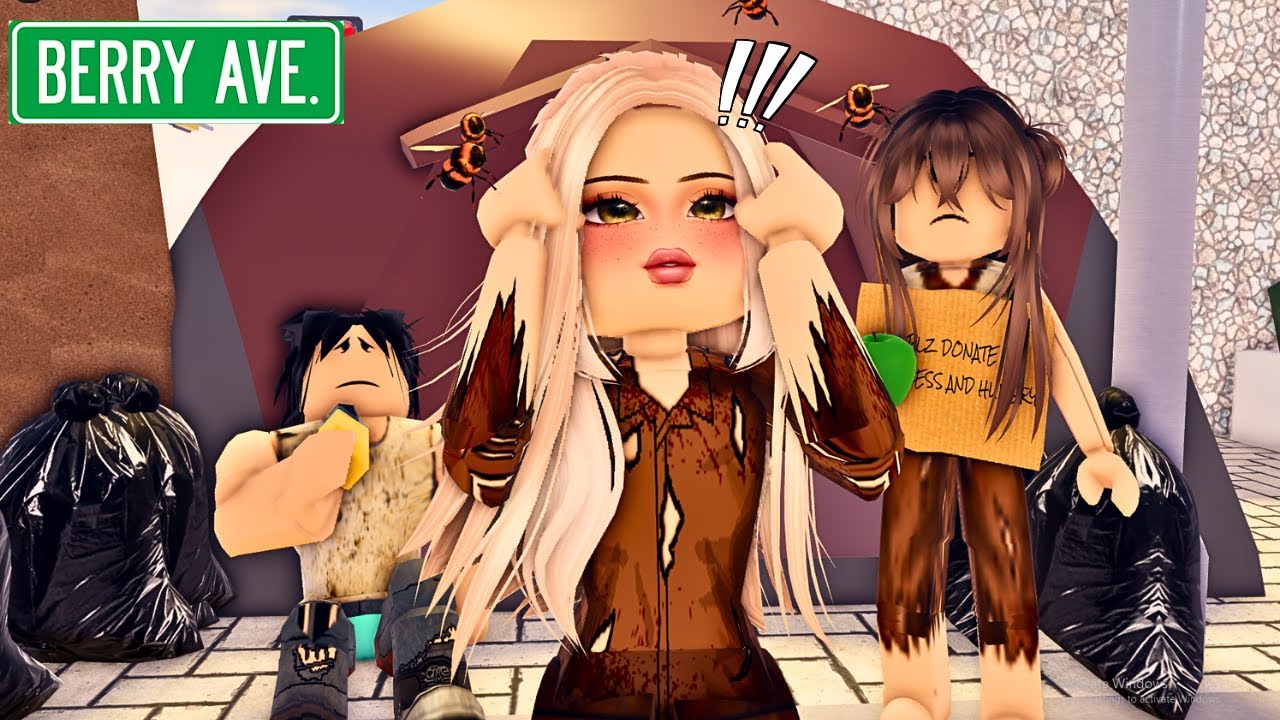 МЕНЯ УСЫНОВИЛА БЕЗДОМНАЯ СЕМЬЯ!! | Berry Avenue rp