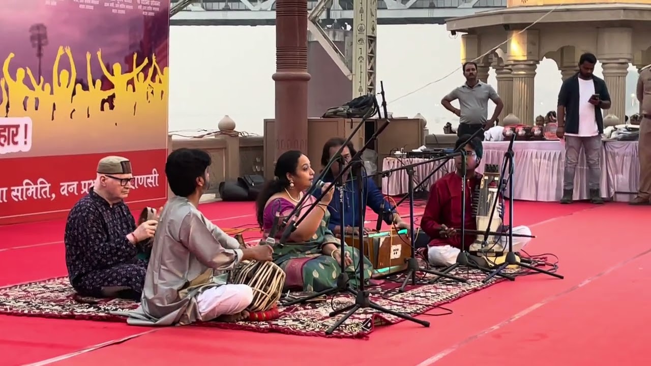 Dadra in Raag Bhairavi by Dr. Ragini Sarna at Ganga Utsav Namo Ghaat Varanasi on 4th November 2024