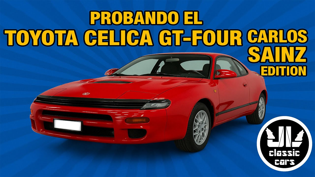 Probando el Toyota Celica GT-Four Carlos Sainz Edition