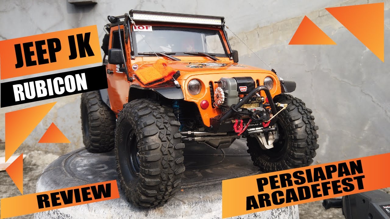 Buat RC Belasan Juta Untuk Event Xtreme Arcade Fest 2020 | Jeep Wrangler JK Leader IOF