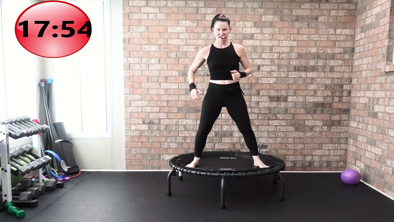 Rebounding Full Body Workout | Head-to-Toe Strength & Cardio on the Mini Trampoline