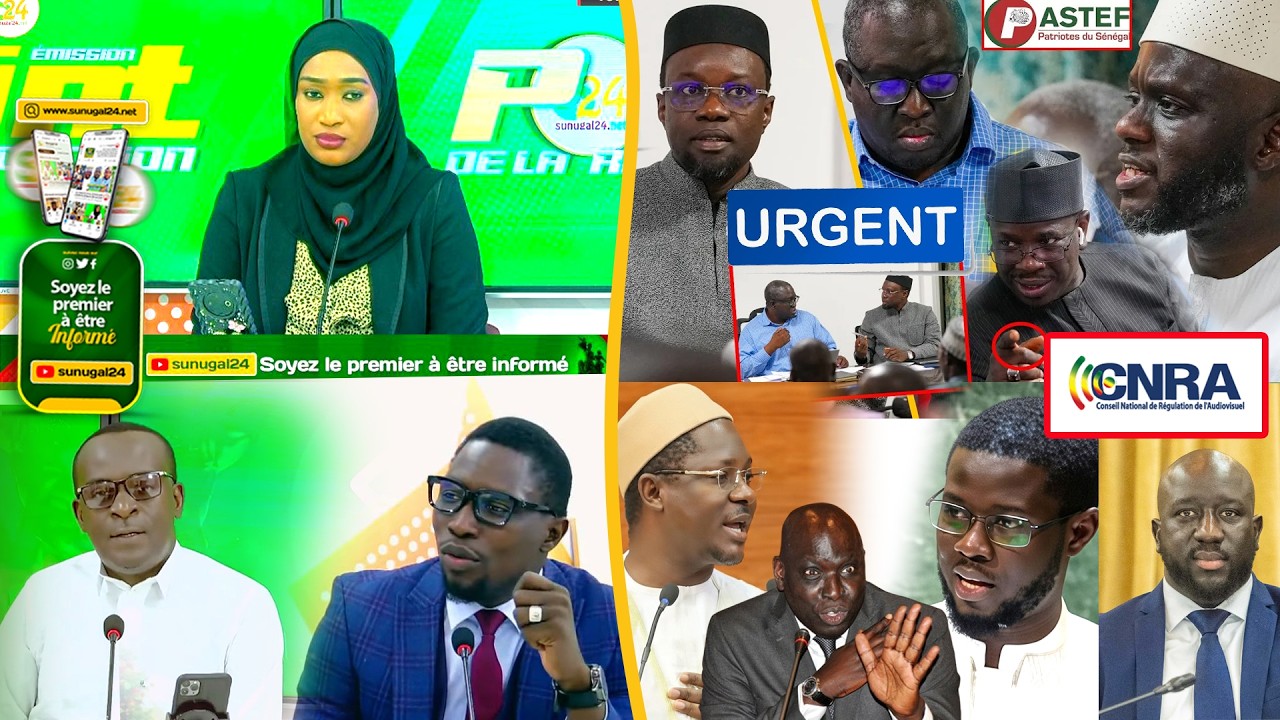 🔴 DIRECT : Extradition de Madiambal Diagne- Dissolution du CNRA - SONKO mobilise ses troupes