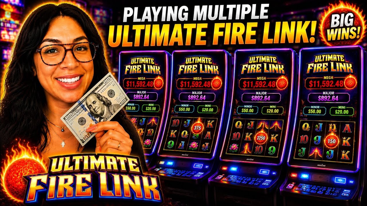 I PLAYED EVERY FIRE LINK AT THIS CASINO AND WON!